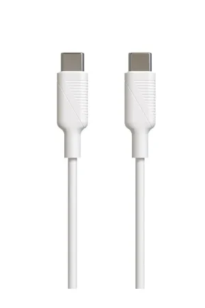 CABLE USB C/USB C 1.2M BLANC Prix Bas