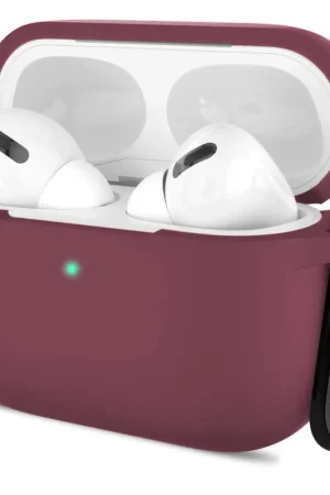 ShieldCase Coque silicone AirPods Pro 2 (burgundy) Dernière Chance