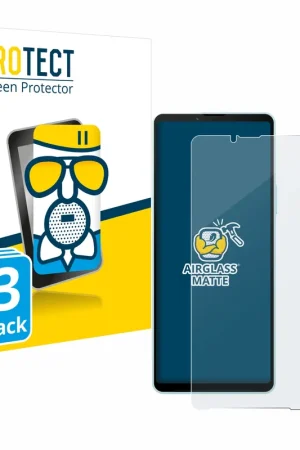 3 Pièces BROTECT AirGlass Matte Protection d'écran en verre mat pour Sony Xperia 10 VI Nouvelle Collection