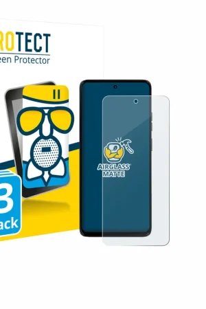 3 Pièces BROTECT AirGlass Matte Protection d'écran en verre mat pour Motorola Moto G56 Nouvel Arrivage