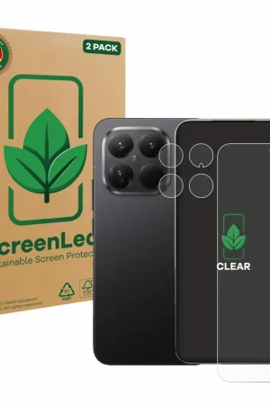 2 Pièces ScreenLeaf Clear Protection d'écran durable pour Xiaomi 15T Pro (Avant+Caméra) Soldes
