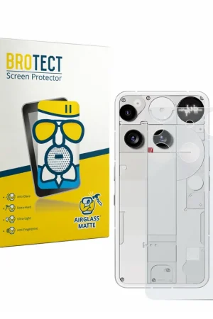 BROTECT AirGlass Matte Protection d'écran en verre mat pour Nothing Phone (3) (Arrière) Dernière Chance