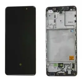 Top Vente Écran Samsung Galaxy A41 (A415F) Noir + Châssis Occasion Grade A