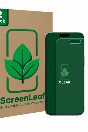Retour Gratuit 2 Pièces ScreenLeaf Clear Protection d'écran durable pour Apple iPhone 16 Pro