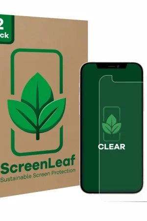 Must-Have 2 Pièces ScreenLeaf Clear Protection d'écran durable pour Apple iPhone 12 mini
