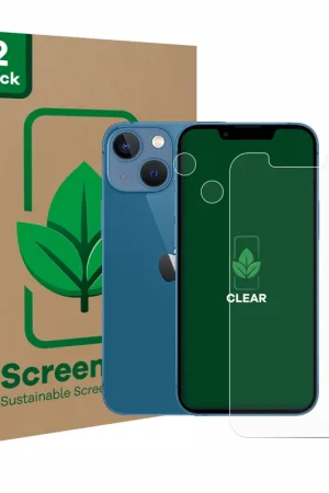 2 Pièces ScreenLeaf Clear Protection d'écran durable pour Apple iPhone 13 mini (Avant+Caméra) Acheter Direct