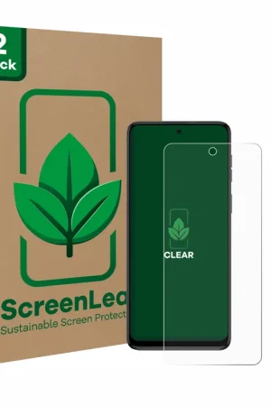 2 Pièces ScreenLeaf Clear Protection d'écran durable pour Motorola Moto G54 Offre Spéciale