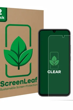 Dernière Chance 2 Pièces ScreenLeaf Clear Protection d'écran durable pour Samsung Galaxy A34 5G