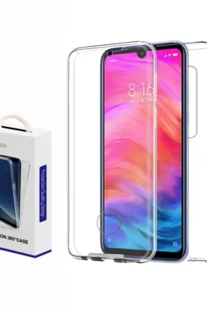 Populaire Pack de protection Xiaomi Redmi Note 9 - coque 360° PVC rigide et TPU souple