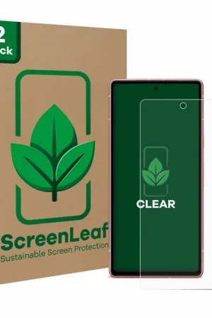 2 Pièces ScreenLeaf Clear Protection d'écran durable pour Google Pixel 7a Populaire