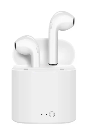 ECOUTEURS INTRA TRUE WIRELESS BLANC + BOITE DE CHARGEMENT LEDWOOD Expédié Aujourd’hui