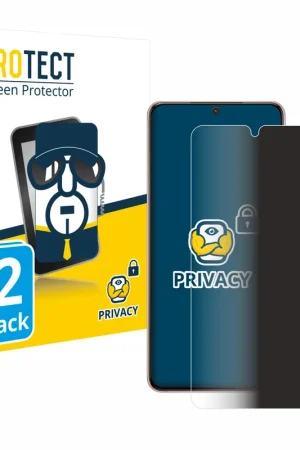 Petit Prix 2 Pièces BROTECT Protecteur d'écran Privacy Clear pour Samsung Galaxy S21