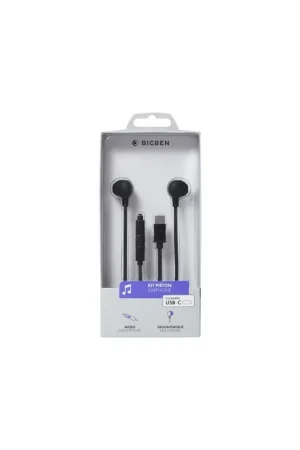 Kit piéton filaire USB-C Bigben noir Affaire À Saisir