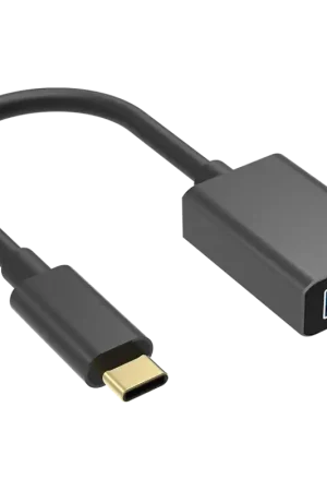 Adaptateur USB C vers USB A noir Jusqu’à Épuisement Des Stocks