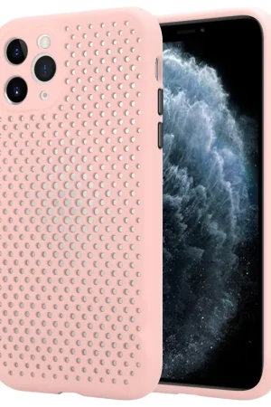 ShieldCase Coque silicone avec trous pour iPhone 11 Pro (rose) Prix Cassé