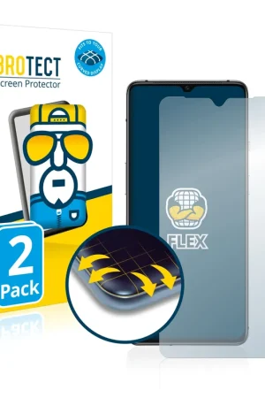Promotion 2 Pièces BROTECT Flex Full-Cover film de protection pour OnePlus 7T