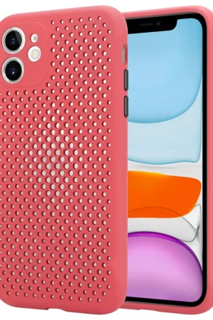 ShieldCase Coque silicone avec trous pour iPhone 11 (rouge) Vente Flash