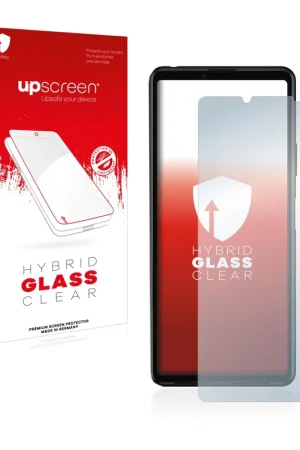 Commander Maintenant upscreen Hybrid Glass Clear Premium Protection d'écran en verre pour Sony Xperia 10 III