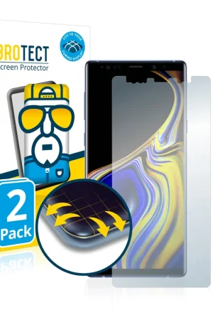 2 Pièces BROTECT Flex Full-Cover film de protection pour Samsung Galaxy Note 9 Bon Marché
