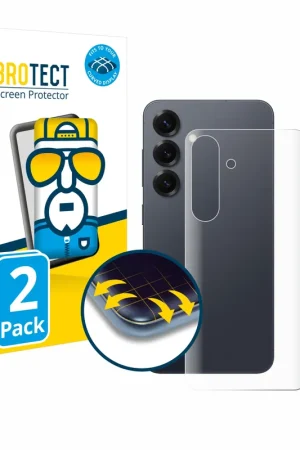 2 Pièces BROTECT Flex Full-Cover film de protection pour Samsung Galaxy S25 (Arrière) Acheter Direct