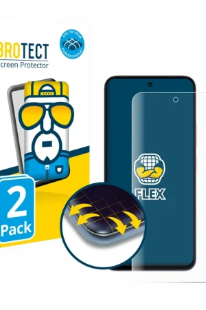 Prix Promo 2 Pièces BROTECT Flex Full-Cover film de protection pour Xiaomi Redmi 15