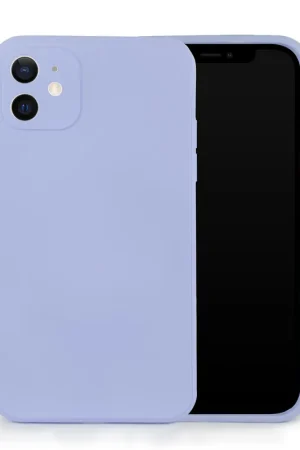 Nouvelle Collection ShieldCase Coque silicone carrée iPhone 11 (violet)