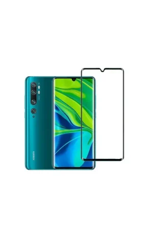 Verre trempe pour Xiaomi MI NOTE 10 - incurve FULL GLUE. 3D+  - NOIR Offre Du Jour