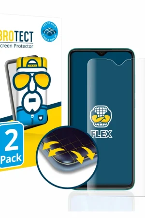 Acheter En Ligne 2 Pièces BROTECT Flex Full-Cover film de protection pour Xiaomi Redmi Note 8 Pro