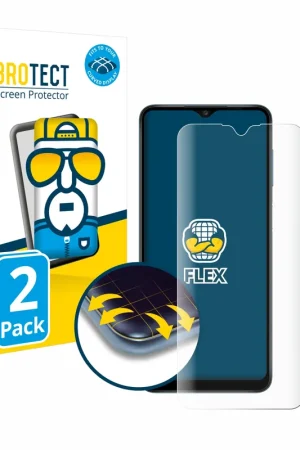 2 Pièces BROTECT Flex Full-Cover film de protection pour Samsung Galaxy A12 Commande En Gros