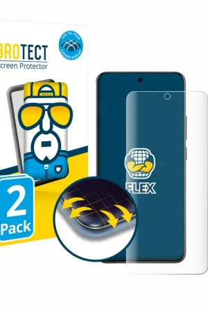 2 Pièces BROTECT Flex Full-Cover film de protection pour Oppo Reno 12 Pro Offre Limitée