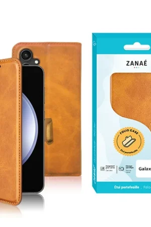 Satisfait Ou Remboursé Etui Portefeuille Zanaé pour Galaxy S23 FE