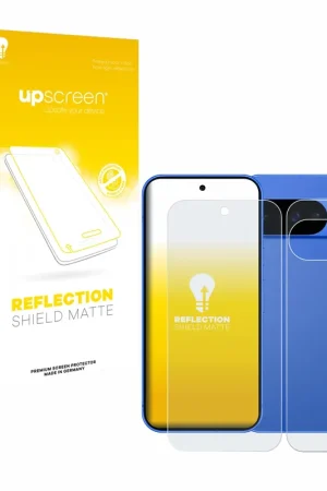 Dernier Modèle upscreen Reflection Shield Matte Premium Protection d'écran mat pour Google Pixel 10 (Avant+Arrière)