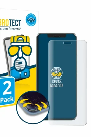 2 Pièces BROTECT Flex Matte Full-Cover Protection d'écran intégral mat pour Honor Magic 6 Pro Commander Maintenant