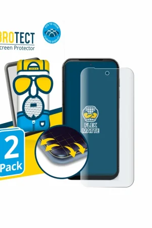 Offre Du Jour 2 Pièces BROTECT Flex Matte Full-Cover Protection d'écran intégral mat pour Fairphone 5
