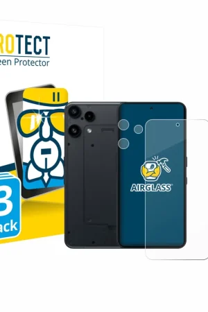 Pas Cher 3 Pièces BROTECT AirGlass Protection d'écran en verre pour Nothing Phone (3a) Lite (Avant+Caméra)