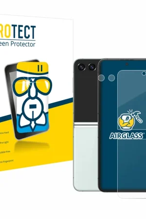 Petit Prix BROTECT AirGlass Protection d'écran en verre pour Samsung Galaxy Z Flip 5 (Avant+Caméra)