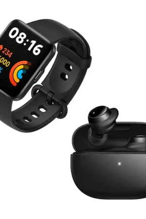Usine Directe PACK XIAOMI MI WATCH LITE2 NOIRE ET REDMI BUDS 3LITE NOIR