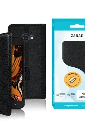 Prix Bas Etui Portefeuille Zanae pour Galaxy Xcover 4/4s