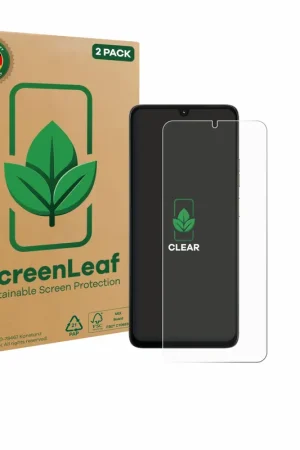 Top Vente 2 Pièces ScreenLeaf Clear Protection d'écran durable pour Motorola Moto G06