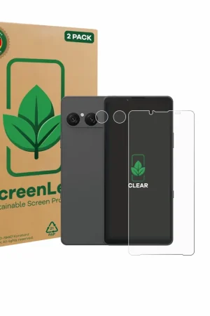 Bon Plan 2 Pièces ScreenLeaf Clear Protection d'écran durable pour Sony Xperia 10 VII (Avant+Caméra)