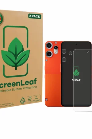 2 Pièces ScreenLeaf Clear Protection d'écran durable pour Nothing CMF Phone 2 Pro (Avant+Caméra) Jusqu’à Épuisement Des Stocks