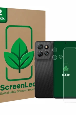2 Pièces ScreenLeaf Clear Protection d'écran durable pour Motorola ThinkPhone 25 (Avant+Caméra) Bon Marché