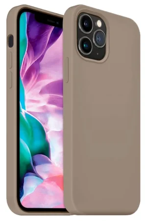 Nouvel Arrivage Coverzs Coque silicone de luxe iPhone 12 Pro Max (gris)