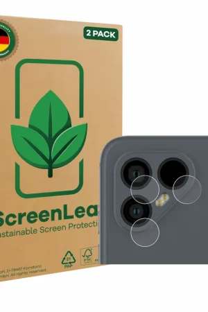 Prix Réduit 2 Pièces ScreenLeaf Clear Protection d'écran durable pour Fairphone 4 (Caméra UNIQUEMENT)