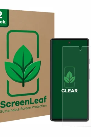 2 Pièces ScreenLeaf Clear Protection d'écran durable pour Google Pixel 6a Nouveauté