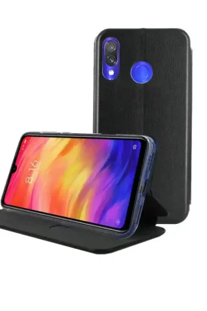 Etui pour Xiaomi Redmi Note 7 - folio Business avec fermeture aimantée - Noir Prix Réduit