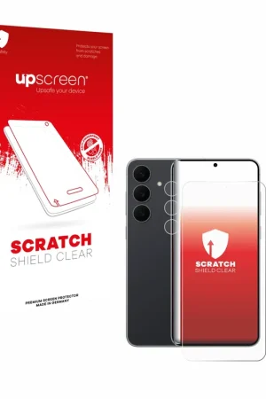 Dernier Modèle upscreen Scratch Shield Clear Premium Protection d'écran pour Samsung Galaxy S25 FE (Avant+Caméra)