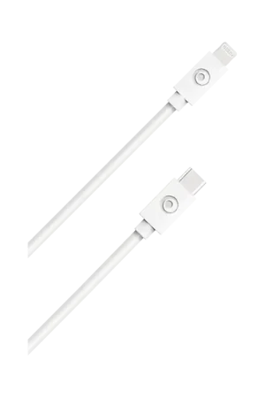 Achat Immédiat Câble USB C vers Lightning 50cm 3A Blanc Bigben