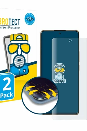 Nouvel Arrivage 2 Pièces BROTECT Flex Matte Full-Cover Protection d'écran intégral mat pour realme 12 Pro Plus
