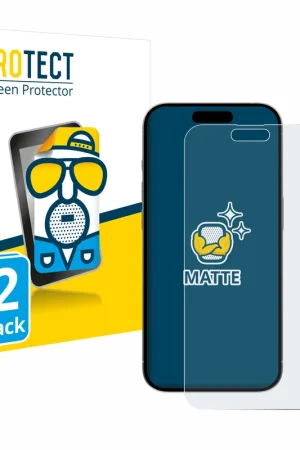 Réduction 2 Pièces BROTECT Matte Film de protection d'écran mat pour Apple iPhone 15 Pro Max